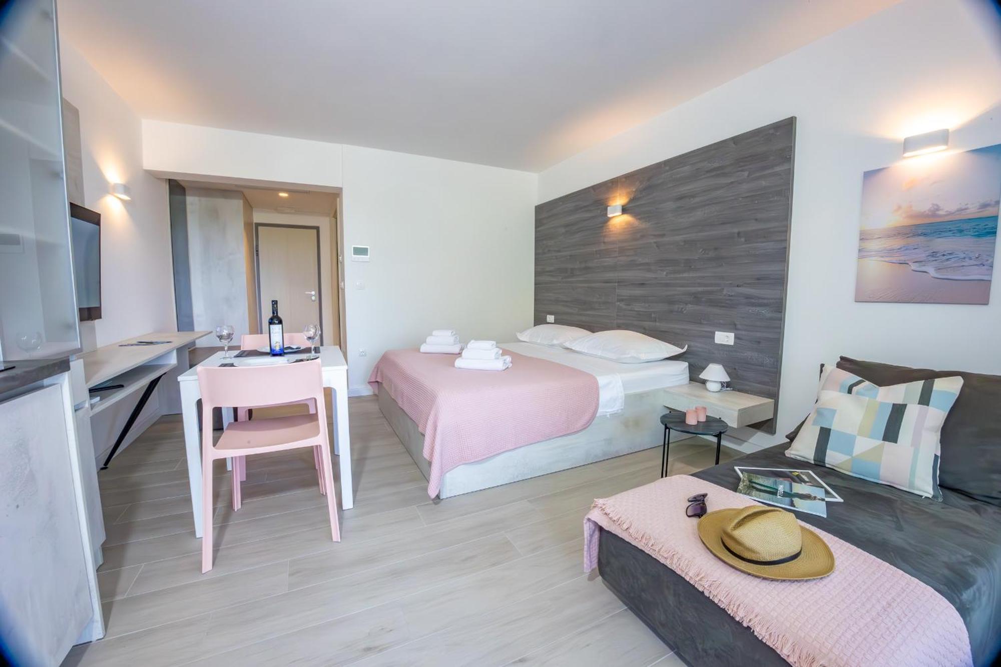 Beachfront Studio Wave Residence Srzic Макарска Экстерьер фото