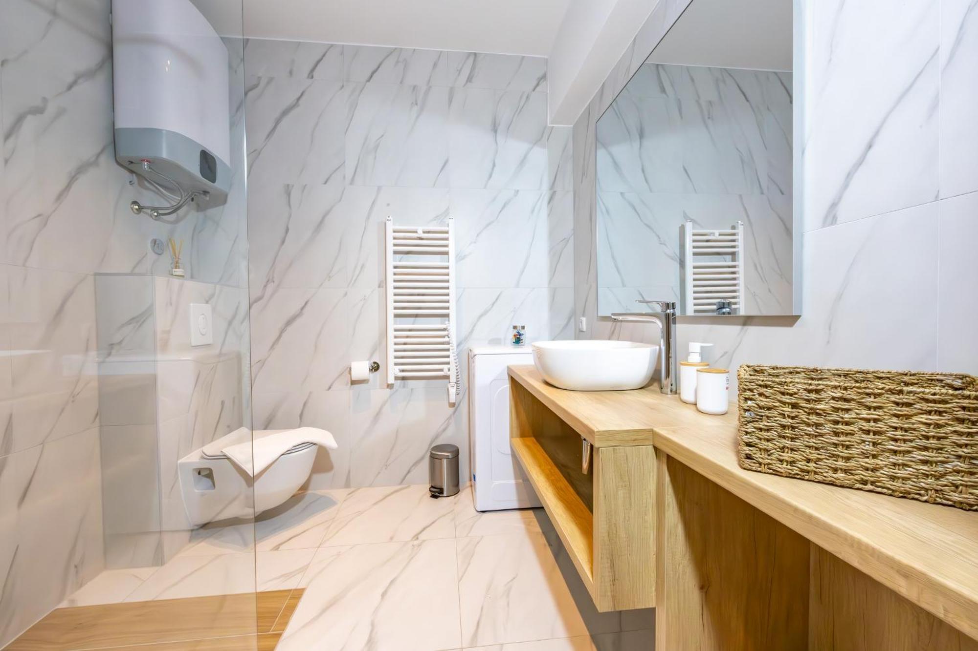 Beachfront Studio Wave Residence Srzic Макарска Экстерьер фото